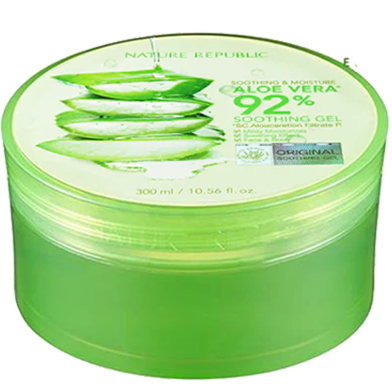  Nature Republic 92 percent Aloe Vera Soothing Gel - 300ml image