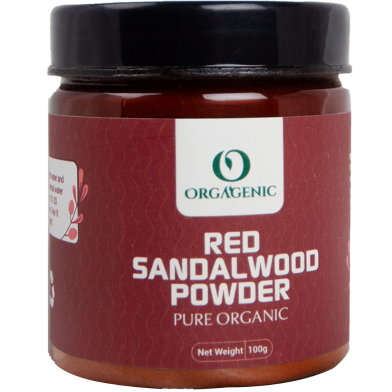  Orgagenic Red Sandalwood Powder 100 gm image