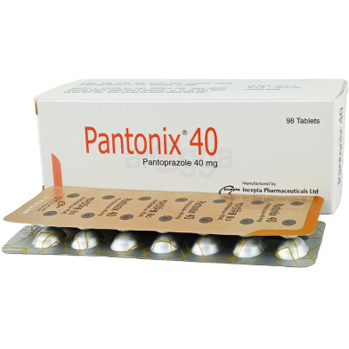  Pantonix 40 mg 14's Strip Tablet image