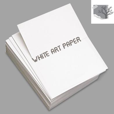  Papertree White Art Card (350gsm A4) - 10 pcs image
