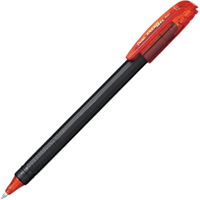  Pentel Energel Gel Pen Orange Ink (0.7mm) - 1 Pcs image