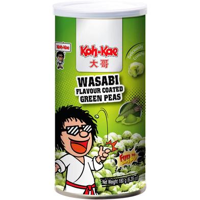 Koh-kae Wasabi Flavor Coated Green Peas -180 gm image