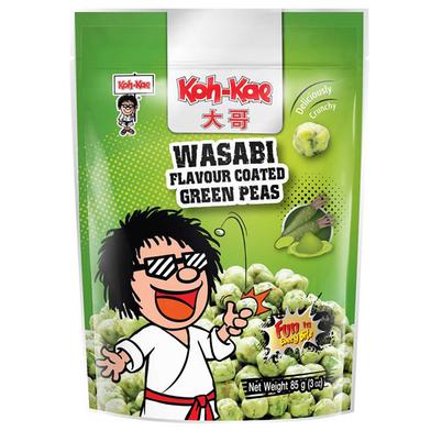 Koh-kae Wasabi Flavor Coated Green Peas - 85 gm image