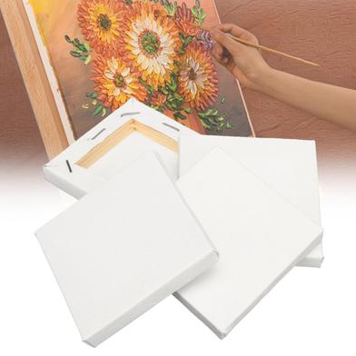  White Mini Canvas (6x8 inch) - 1 Pcs image