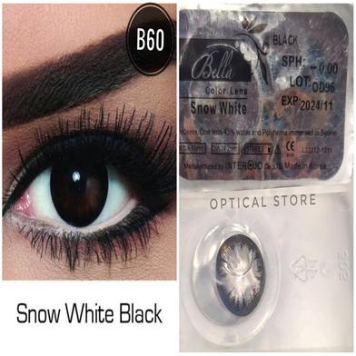 Bella Black Snow Color Contact Lens image