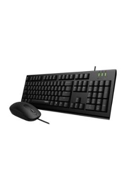 Rapoo Wired Optical Mouse and Keyboard Combo image