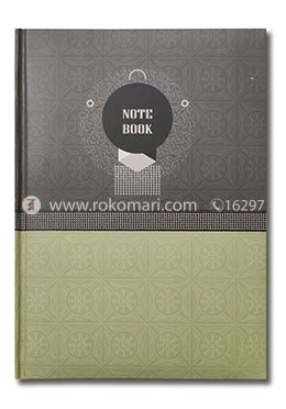 Hearts Daily Notebook - (Grey and Cream Color) image