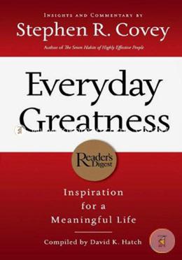 Everyday Greatness: Inspiration for a Meaningful Life image