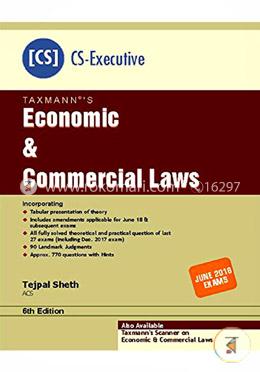 Economic and Commercial Laws (CS-Executive) For June. 2018 Exams image
