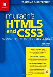Murach's HTML5 and CSS3: Training image