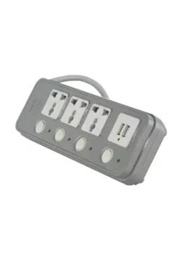 Havit Multi Socket (3 port switch, 2 USB, UK plug) (SC01) image