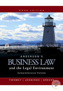 Anderson's Business Law and the Legal Environment, Comprehensive Volume image
