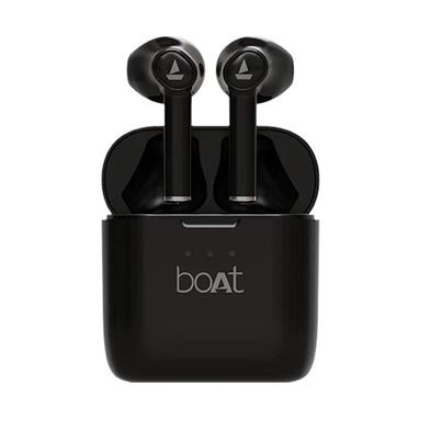 boAt Airdopes 131 upto 60 Hours Playback Wireless Earbuds - Active Black image