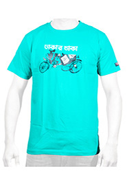 Dhakar Chaka Men Cotton T-Shirt(TS121) image