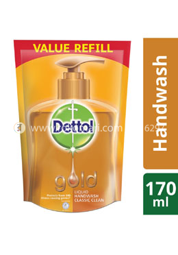 Dettol Handwash Gold Refill 170ml image