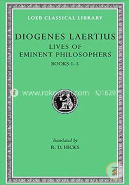 Lives of Eminent Philosophers – Books I–V L184 V 1 (Trans. Hicks)(Greek): 001 (Loeb Classical Library) image