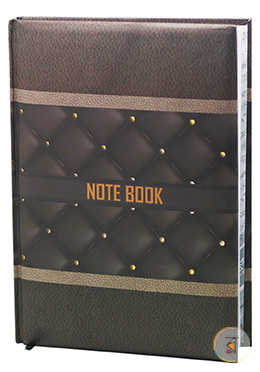 Choclate Color Matt Note Book (JCND01) - 01 Pcs image