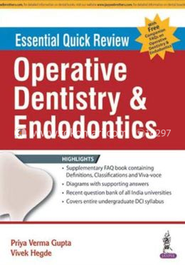 Essential Quick Review: Operative Dentistry and Endodontics (with FREE companion FAQs on Operative Operative Dentistry and Endodontics) image