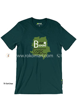Belief is Beyond T-Shirt - L Size (Dark Green Color) image