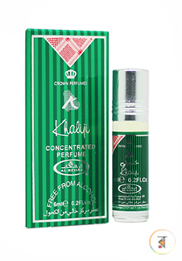 Khaliji - Al-Rehab Concentrated Perfume For Men and Women -6 ML image