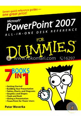 PowerPoint 2007 All–in–One Desk Reference For Dummies (For Dummies Series) image