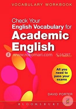 Check Your Vocabulary for Academic English: All you need to pass your exams image