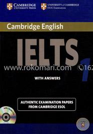 Cambridge English IELTS With Answers 1 (Book With 2 Audio CDs) image