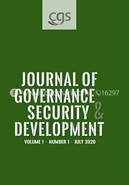 Journal of Governance Security and Development : Volume-1 - (Number-1) image