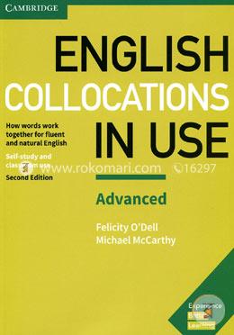 English Collocations in Use Advanced Book with Answers: How Words Work Together for Fluent and Natural English image