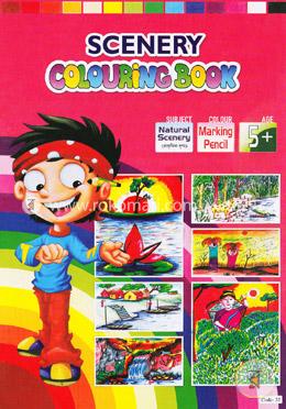 Scenery Colouring Book (Subject Natural Scenery Colour Marking Pencil Age 5 Plus) (Code- 37) image