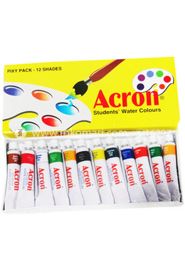 Acron Students Water Colour Pixy Pack 12x5 ml Tubes image