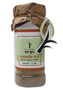 Khaas Food Black Pepper Powder (Golmorich Gura) - 100 gm image