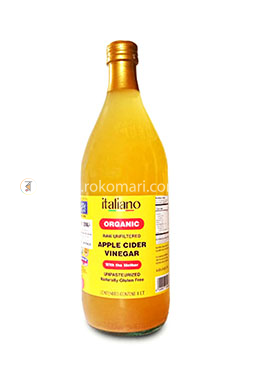 Italiano Organic Apple Cider Vinegar with Mother (ভিনেগার) -1000 ml image