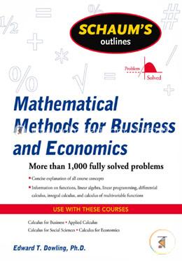 Schaum's Outline of Mathematical Methods for Business and Economics image