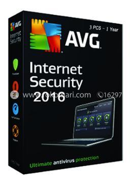 AVG Internet Security 2016 (1 year) - 3 Users image