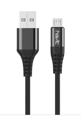 Havit Data And Charging Cable(Micro) for Android (H61 (1.2M)) - Any Color image