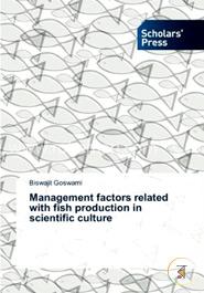 Management factors related with fish production in scientific culture image