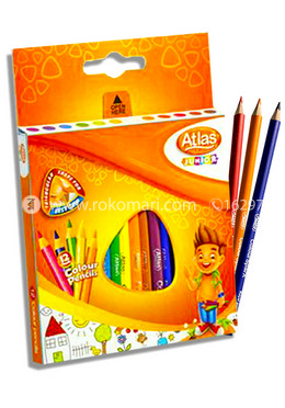 Atlas Junior Tri Half colour pencil - 12 colour image