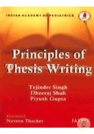 Principles of Thesis Writing (Paperback) image