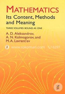 Mathematics: Its Content, Methods and Meaning (Dover Books on Mathematics) image