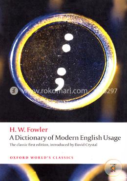 A Dictionary of Modern English Usage image