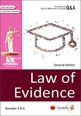 The Law Of Evidence image