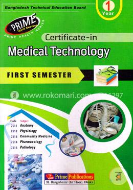 Certificate in Medical Technology-1st Semester image