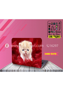 Pussy cat Design Laptop Sticker image
