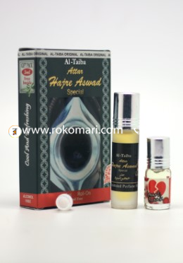 Al-Taiba Hajre Aswad Attar-8ml With 3ml Gift Pack Free Inside image