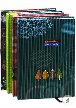 Top Executive Notebook 200 Page - 01 Pcs (Any Style and Color) image
