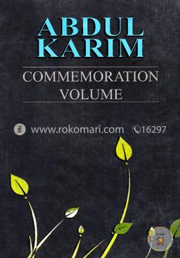 Abdul Karim Commemoration Volume image