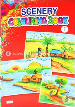 Scenery Colouring Book-1