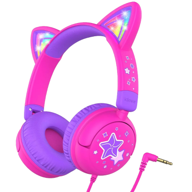 iClever Cat Ear Kids Headphones image