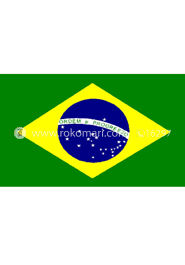 Brazil NATIONAL Flag (5’ x 3’) (Made In China)